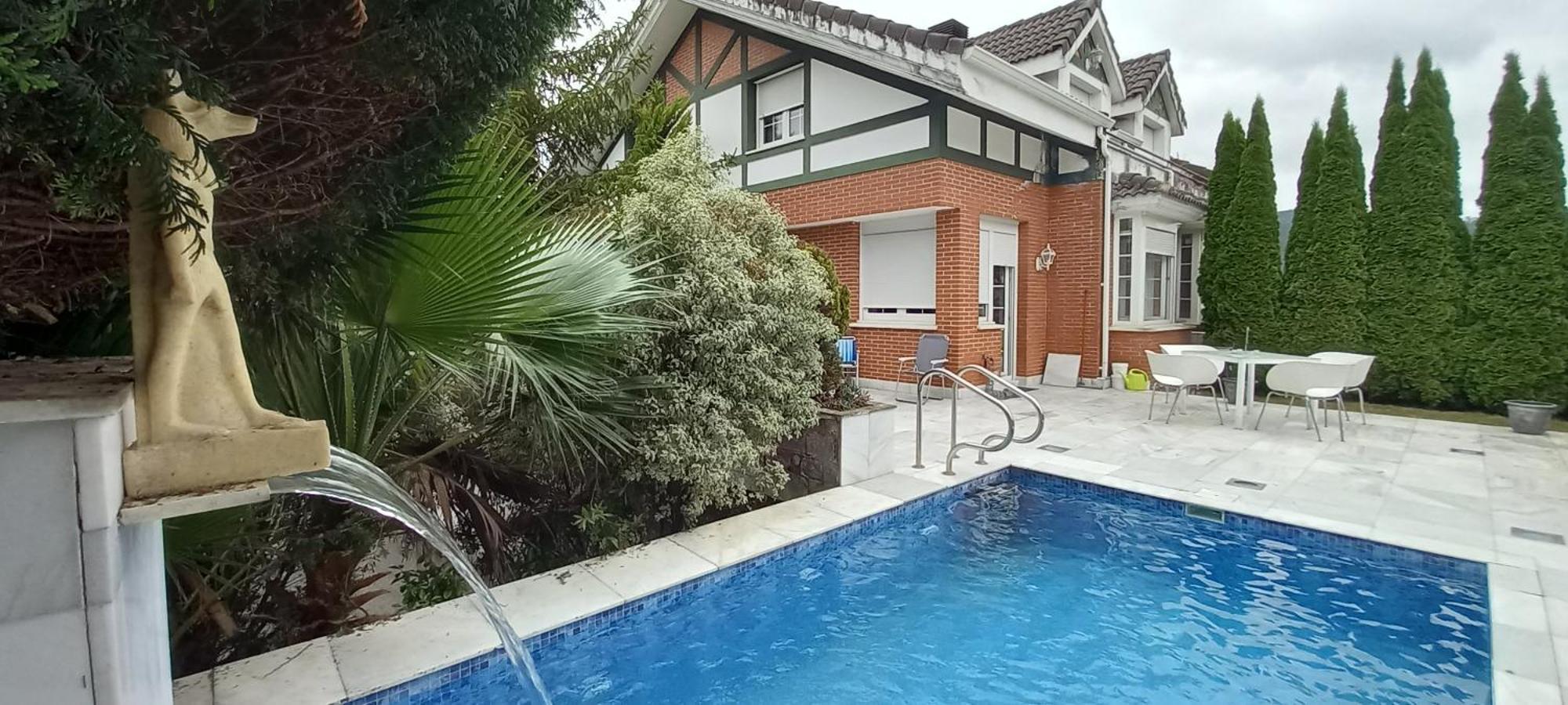 Chalet Con Piscina, Sauna Y Jacuzzi Cerca Del Mar A Media Hora De Bilbao Y Santander El Puente  Екстер'єр фото